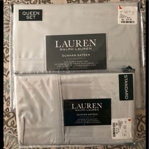 Ralph Lauren Queen Sheet Set + extra pillowcases